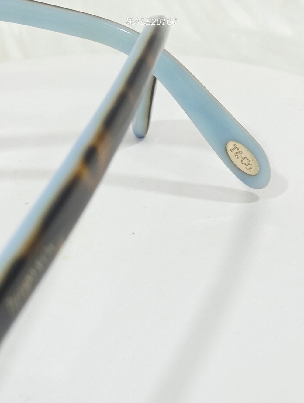 Tiffany & Co TF2094 Blue Tortoise Prescription Eyeglass Frames - Picture 8 of 11